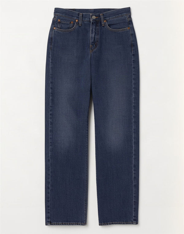 Jeans dritti da donna Replay W27 L32 cotone blu