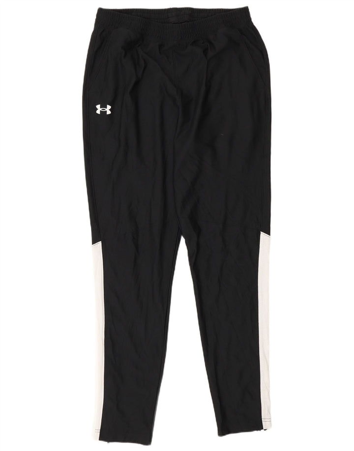 Under Armour Mens Tracksuit Trousers Large  Black Colourblock