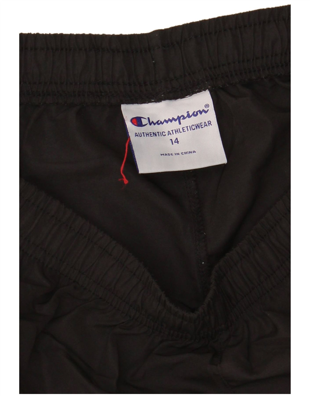 Champion Womens Sport Shorts UK 14 Large Black Polyester