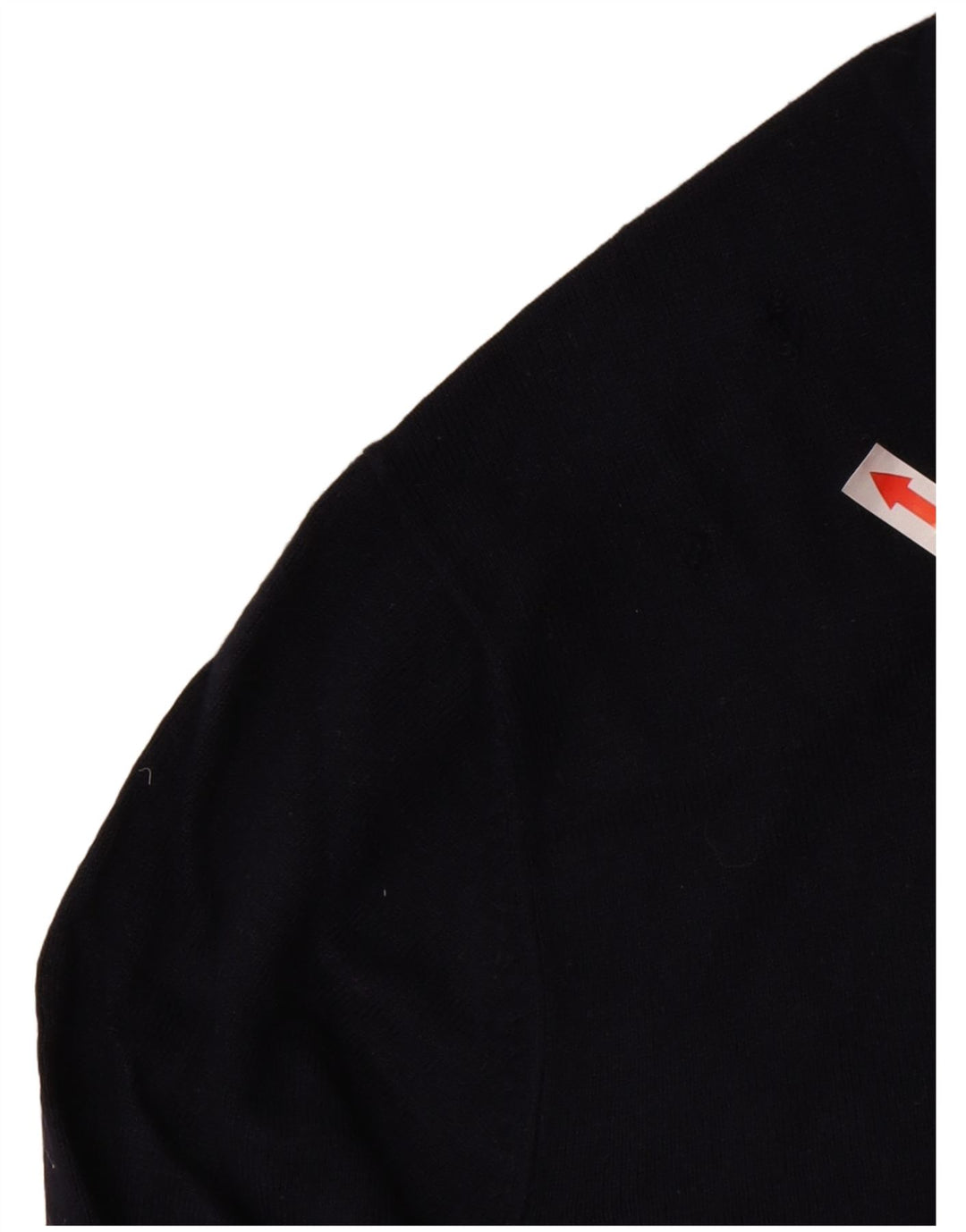 Zara Mens Crew Neck Jumper Sweater Small Navy Blue