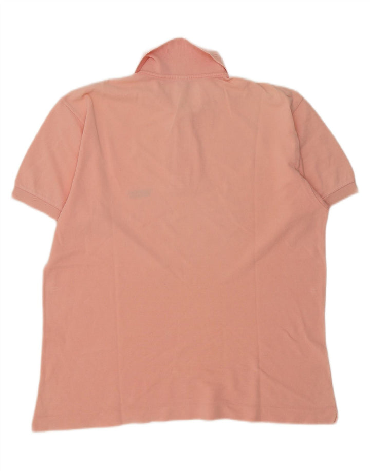 BENETTON Mens Polo Shirt Medium Pink Cotton Vintage Benetton and Second-Hand Benetton from Messina Hembry 