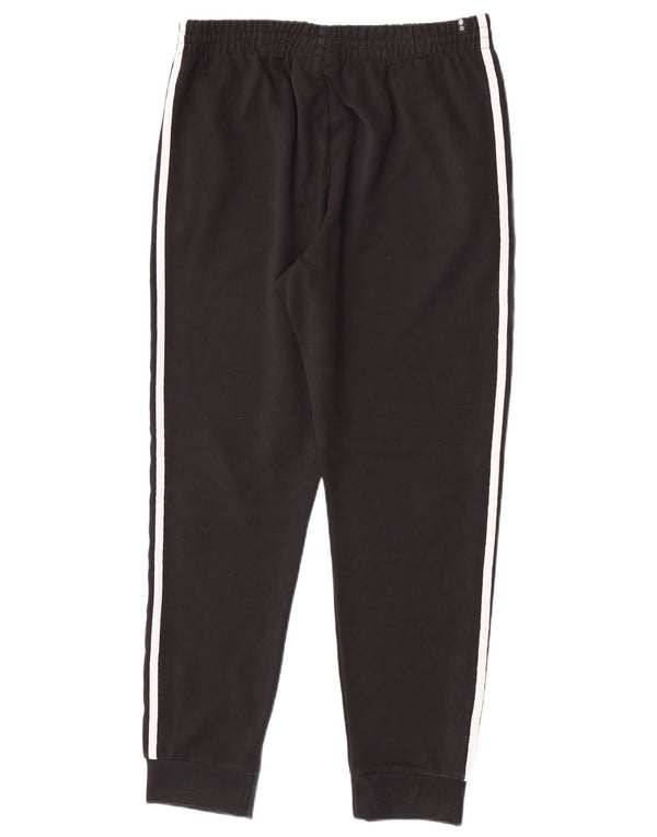 Adidas Mens Tracksuit Trousers Joggers Large  Black Polyester
