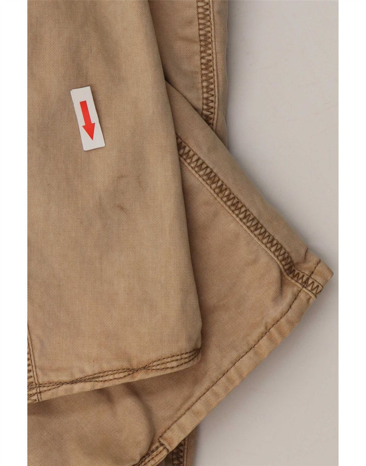 Hugo Boss Mens Jaqueta Blazer de 2 Botões EU 48 Algodão Bege Médio