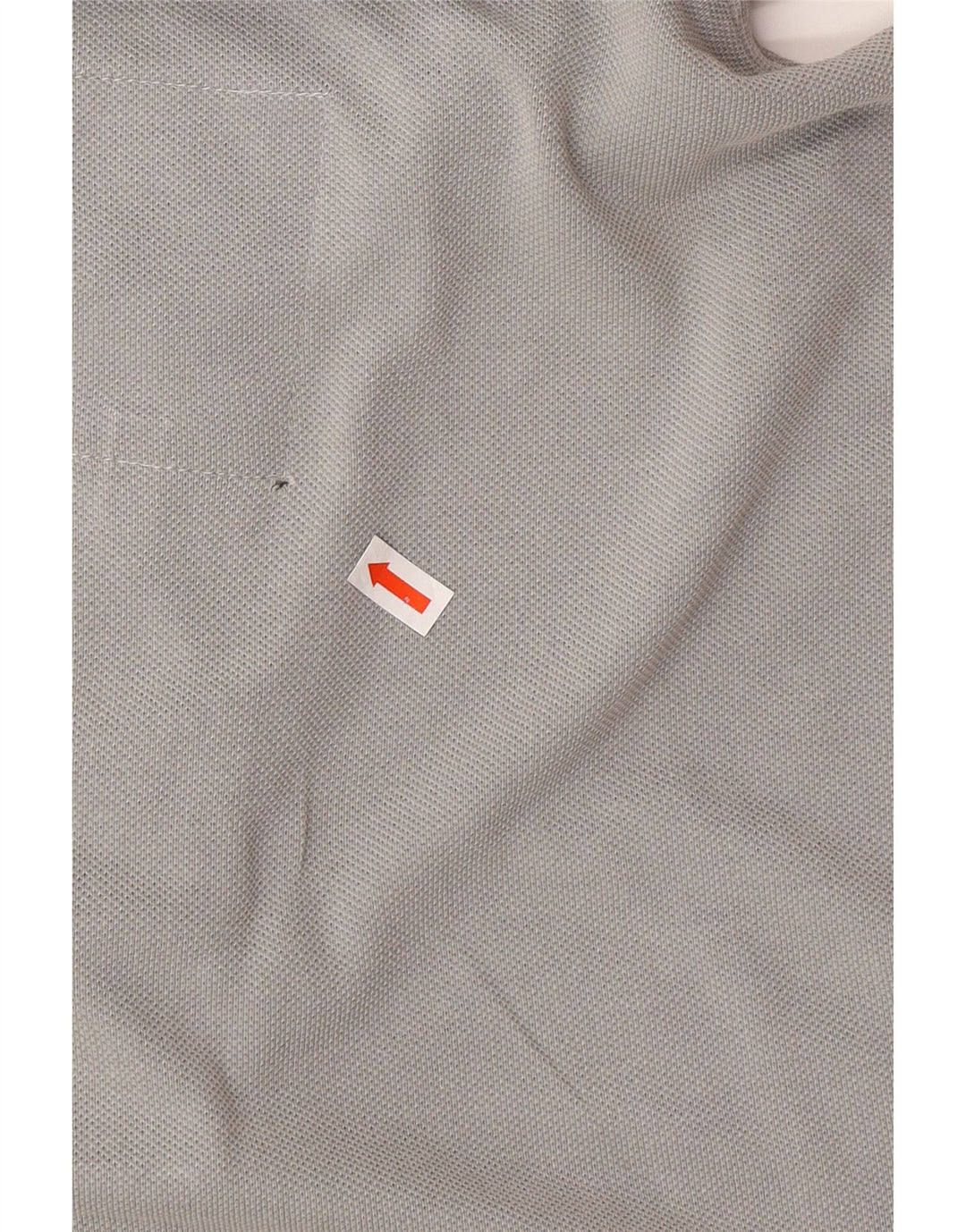 ARMANI JEANS Mens Polo Shirt Medium Grey Cotton