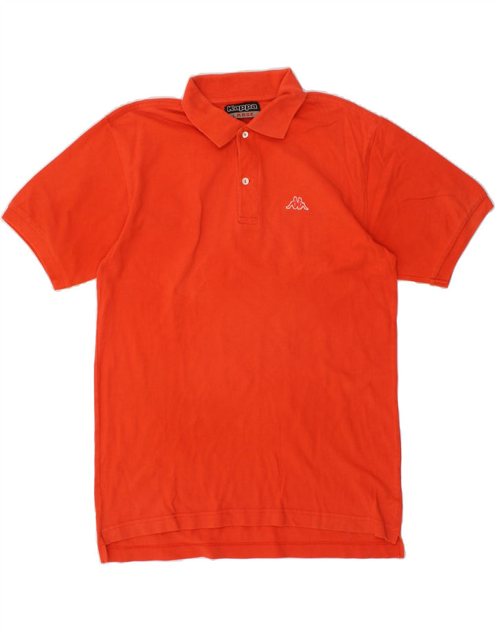 KAPPA Mens Polo Shirt Large Orange Cotton Vintage Kappa and Second-Hand Kappa from Messina Hembry 