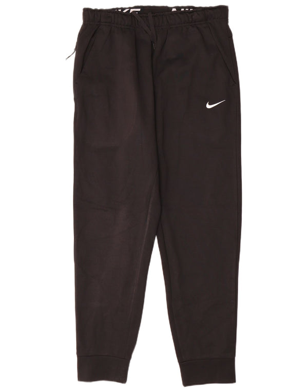 Nike Mens Therma-Fit Tracksuit Trousers Joggers Medium Black Polyester