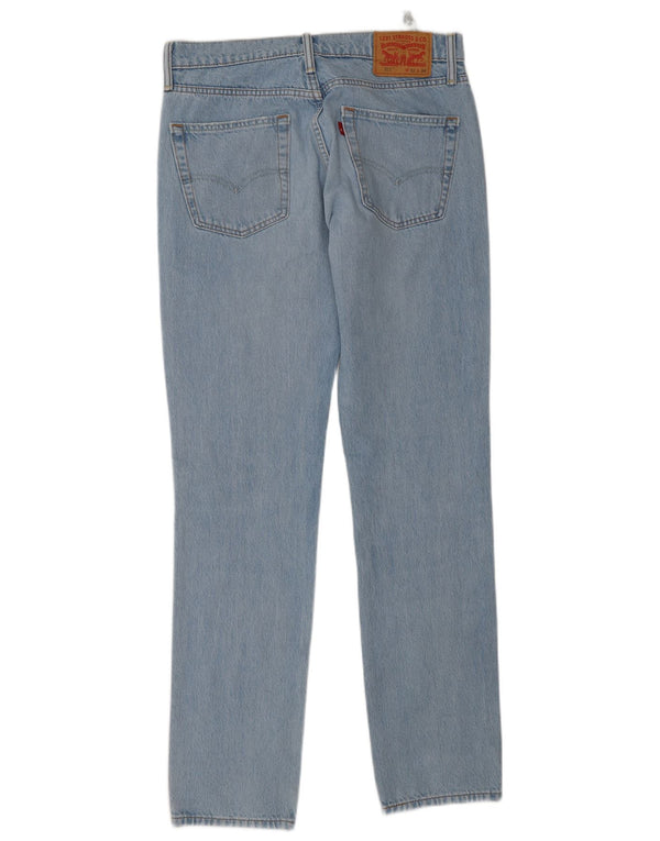 Levi's Hombre 511 Slim Jeans W32 L34 Algodón Azul