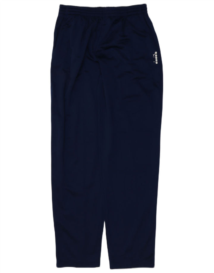 Diadora Mens Tracksuit Trousers Large  Navy Blue Polyester