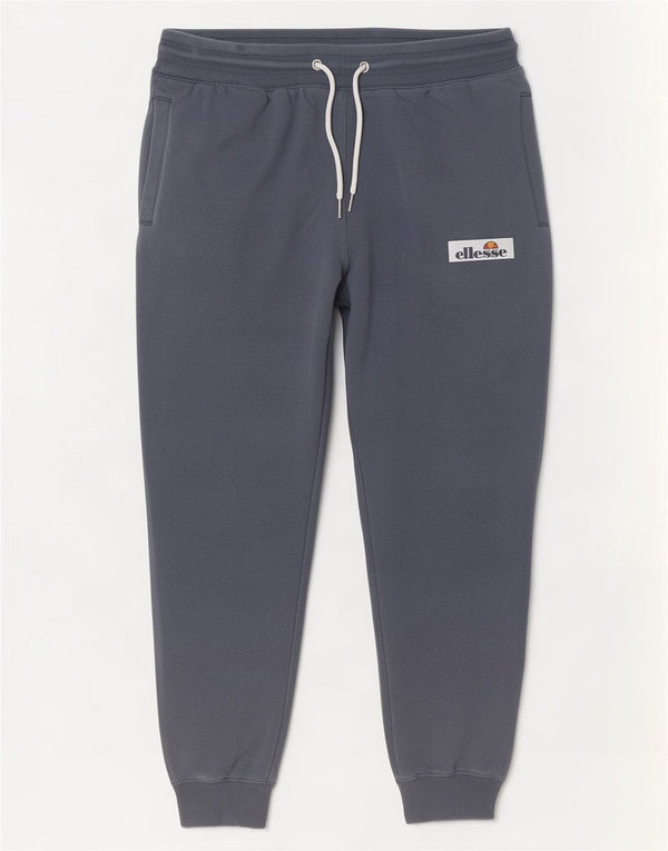 Calça de treino masculina Ellesse Joggers XL cinza algodão