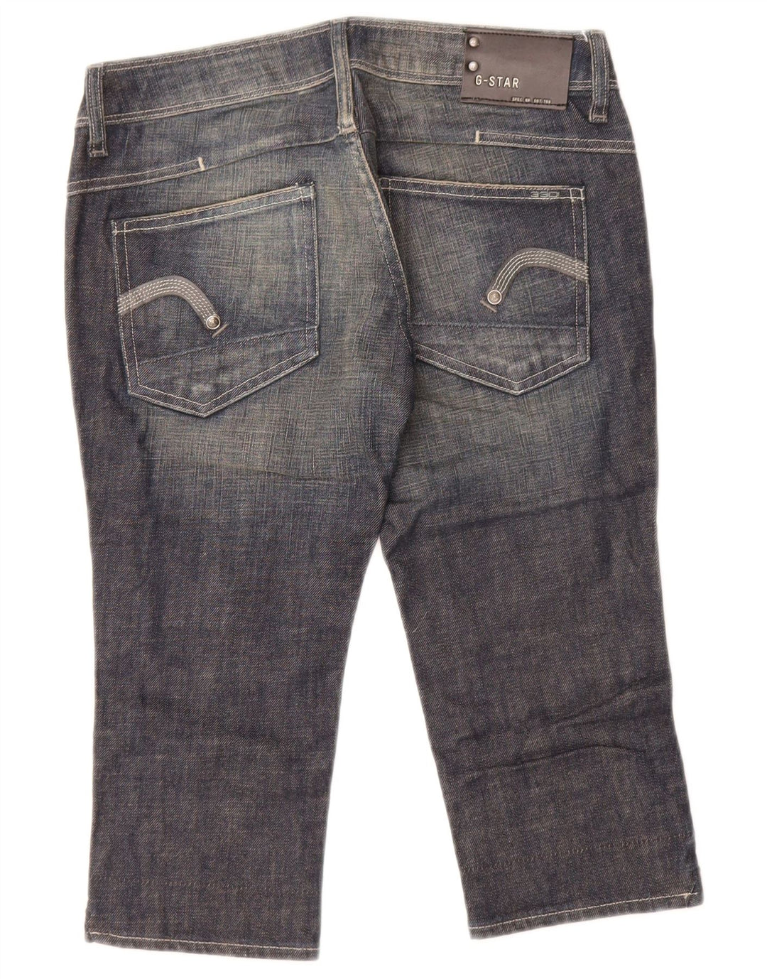 G-Star Womens Capri Jeans W28 L17 Blue Cotton