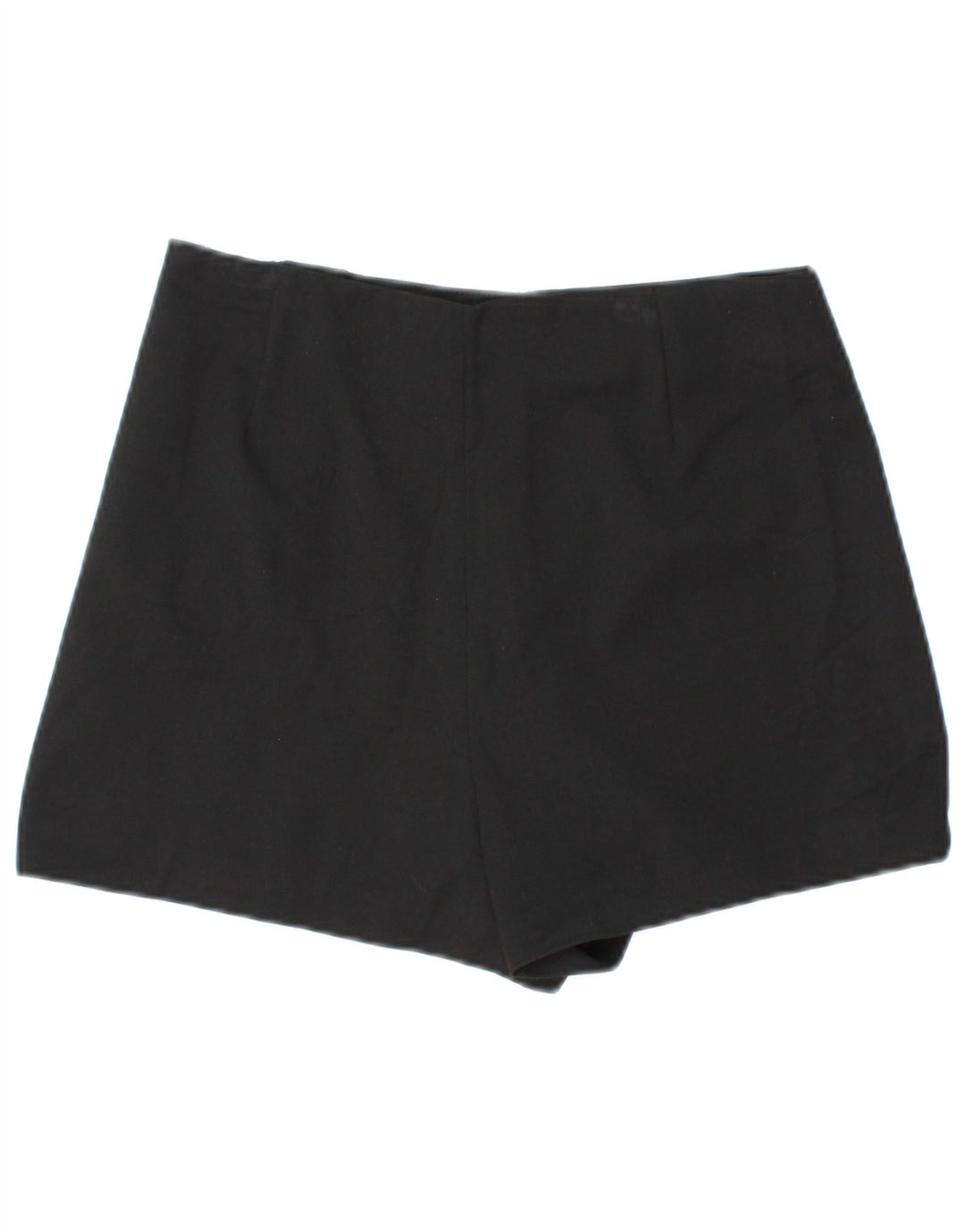 ZARA Womens Casual Shorts Medium W28  Black Polyester