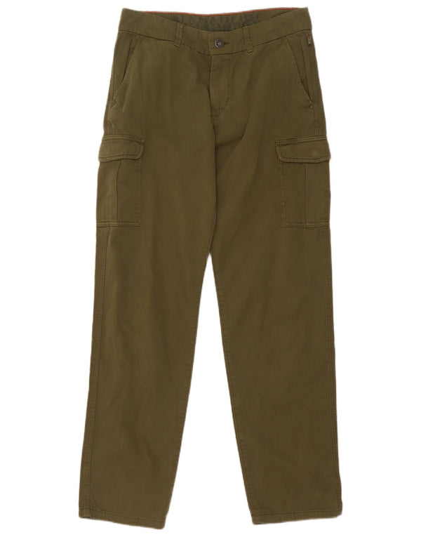 Calças Cargo Menino Napapijri 13-14 Anos W28 L30 Algodão Cáqui
