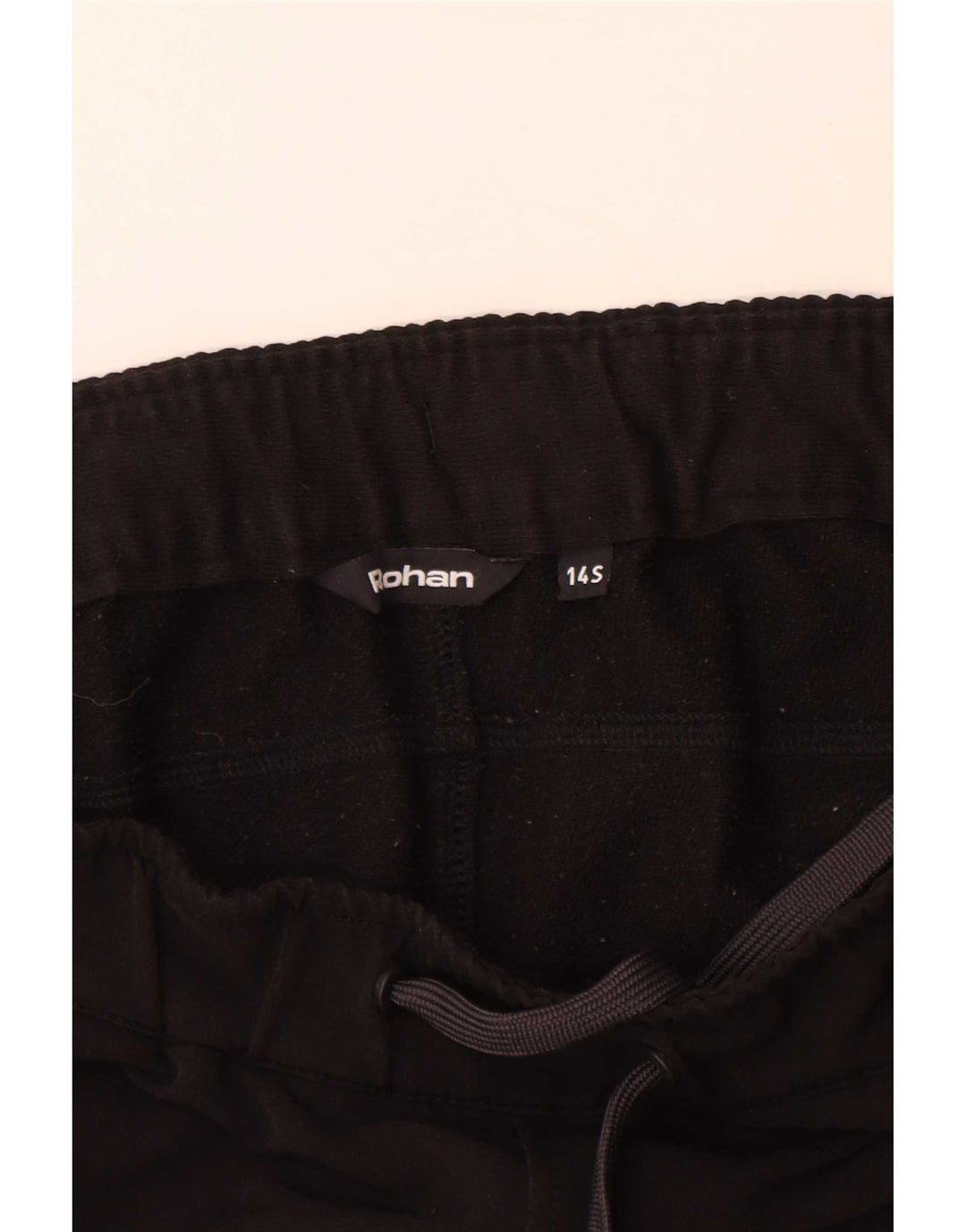 Rohan Womens Tracksuit Trousers UK 14 Large Black Polyester