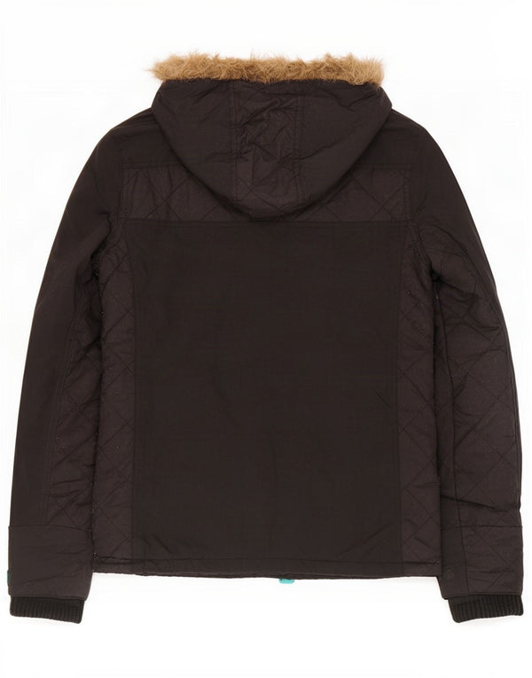 Superdry Chaqueta Cortavientos The Windcheater Graphic para Hombre UK 38 Medium Black