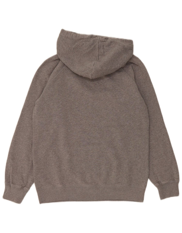 Jack Wills Jersey con capucha de gran tamaño para mujer con gráfico UK 8 Small Gris Algodón