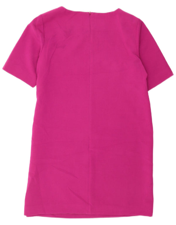 Abito a trapezio da donna Hobbs UK 14 grande poliestere rosa