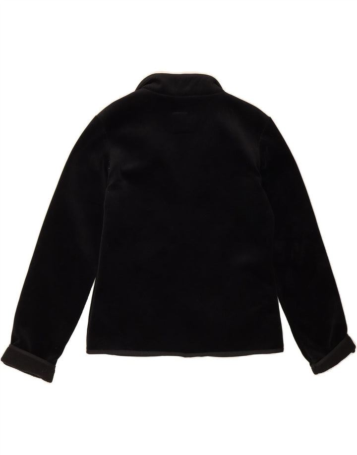 PACO Mens Fleece Jacket UK 36 Small Black Polyester Vintage Paco and Second-Hand Paco from Messina Hembry 