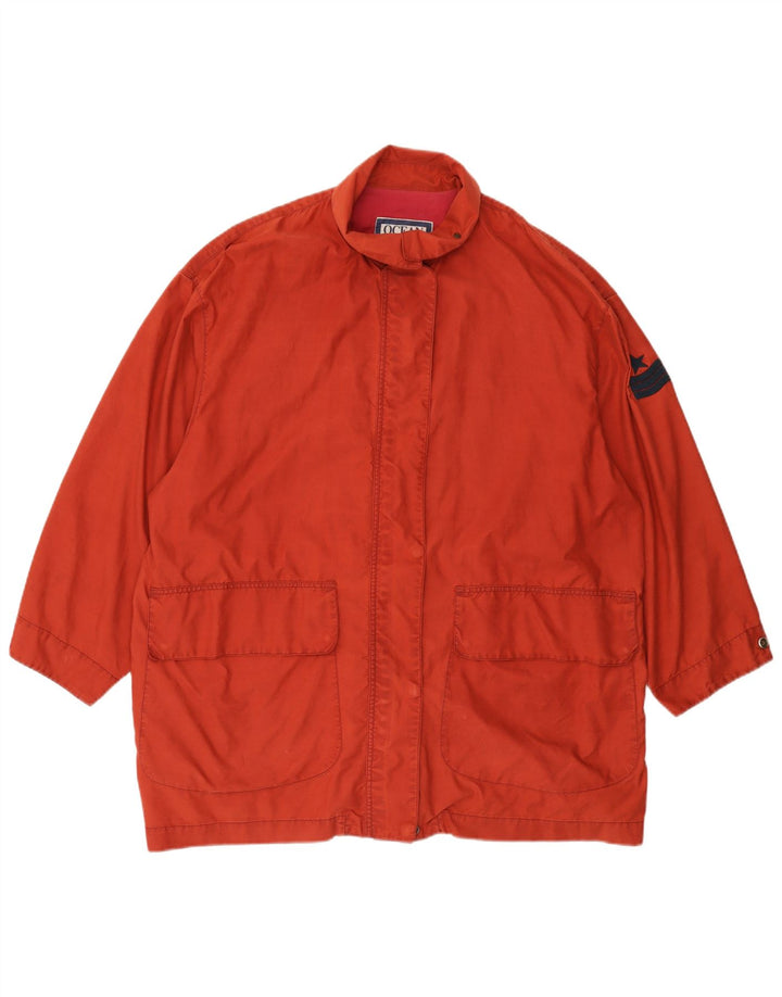 Ocean Star Veste utilitaire surdimensionnée pour femme IT 46 Large Bordeaux