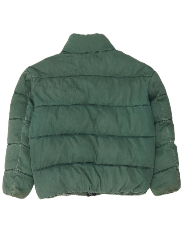 Tommy Hilfiger Herre polstret jakke UK 38 Medium Grøn Bomuld