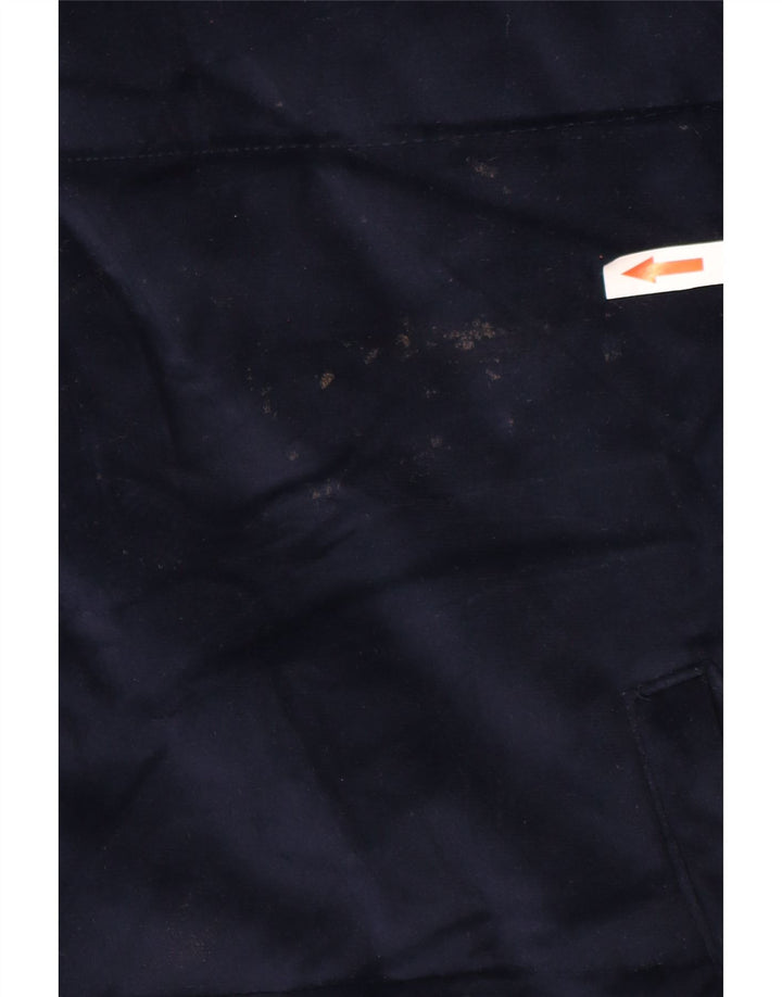 Marks & Spencer Damen Übergroße gepolsterte Veloursjacke UK 10 Small Marineblau