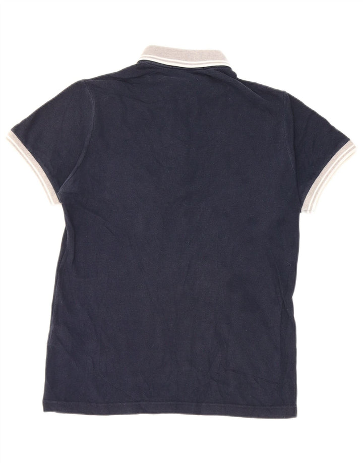 Fred Perry Mens Polo Shirt Small Navy Blue Cotton