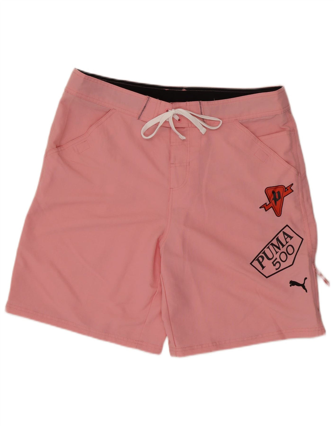 Puma Herre grafiske svømmeshorts Large Pink