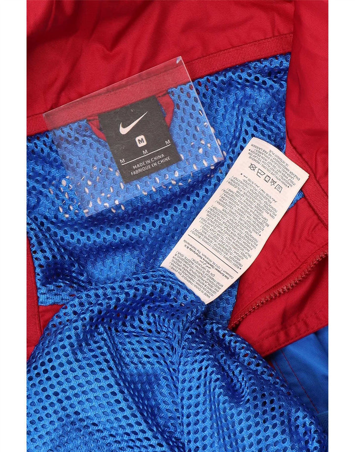 Nike Mens Barcelona Graphic Tracksuit Top Jacket Medium Blue Colourblock