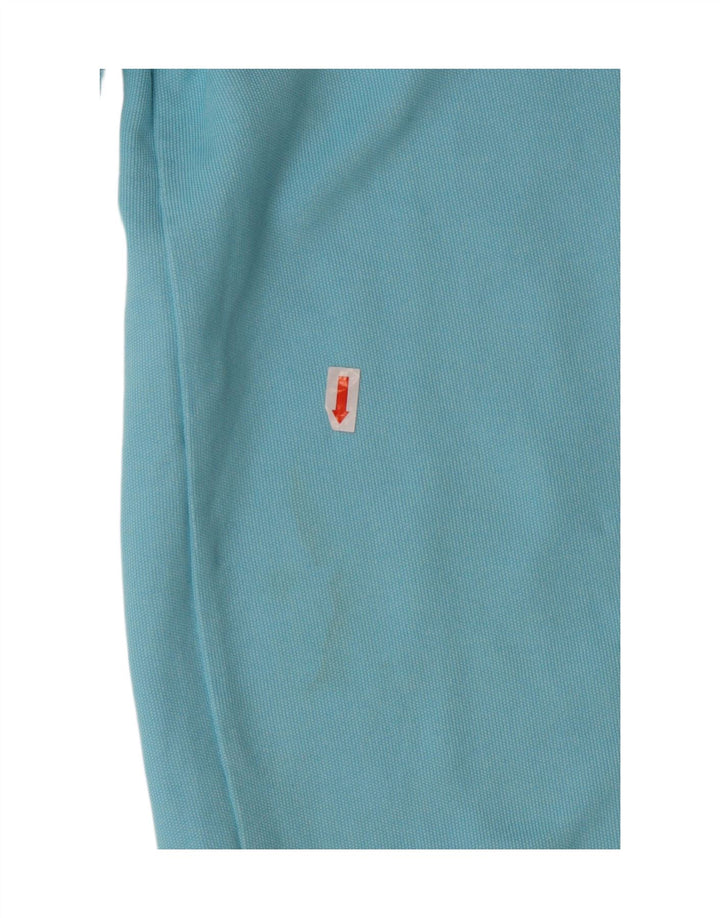 IZOD Mens Polo Shirt Large Blue Cotton Vintage Izod and Second-Hand Izod from Messina Hembry 