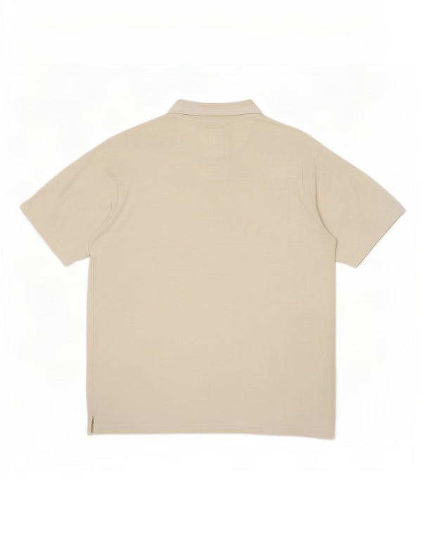 Adidas Polo Homme UK 42/44 Large Blanc