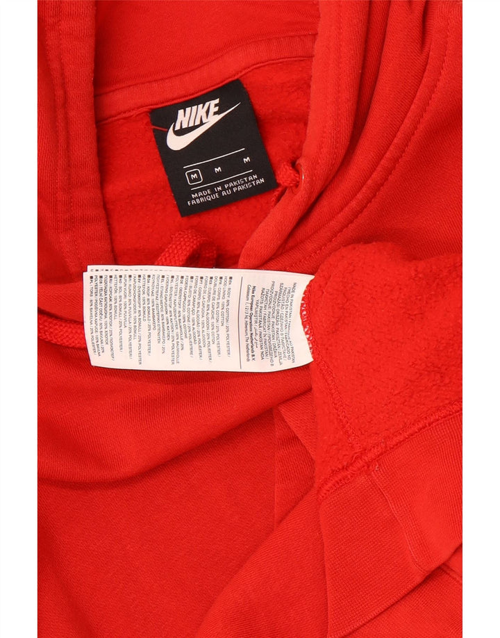 NIKE hættetrøje til mænd Medium rød bomuld