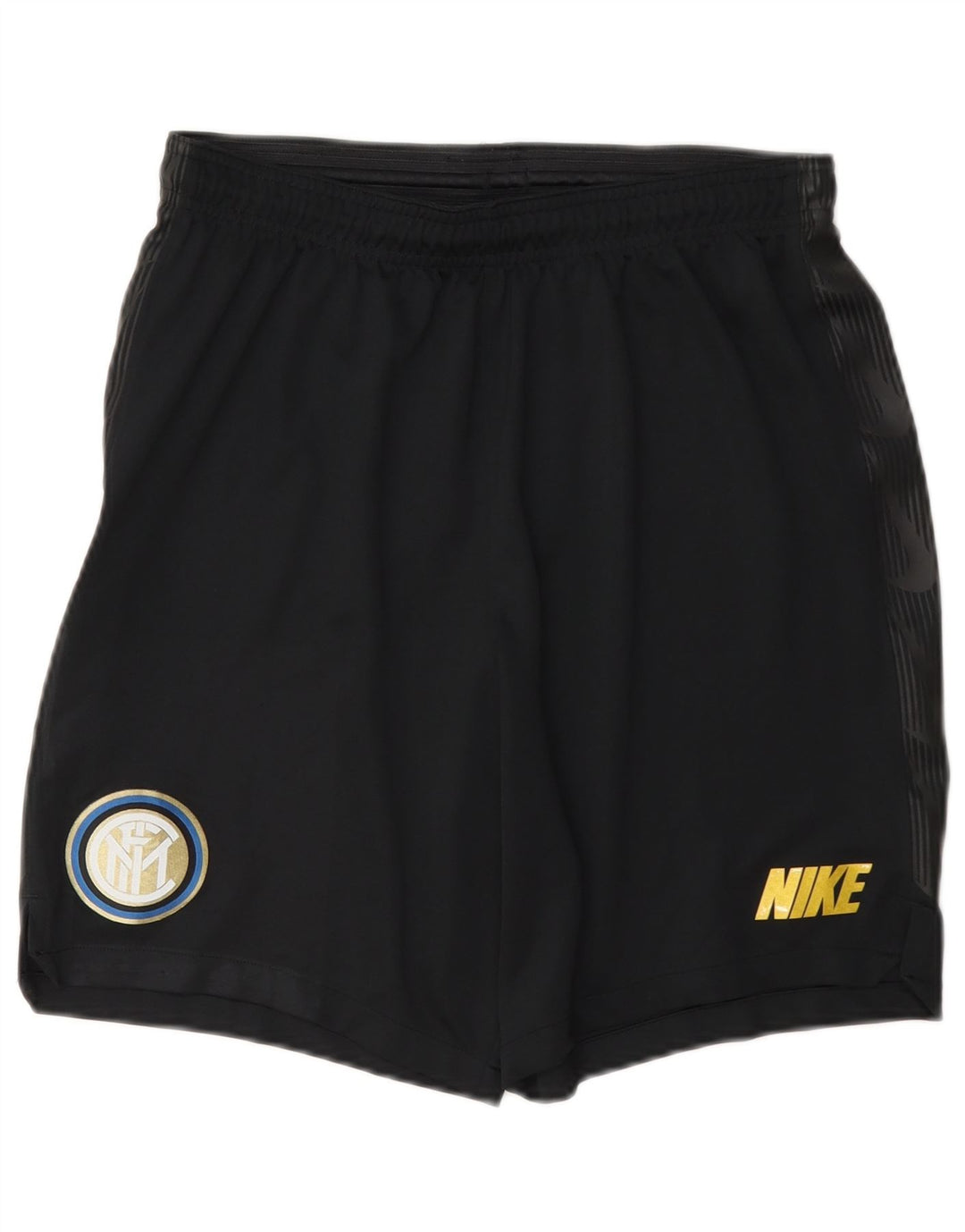Nike Mens Inter Milan Sport Shorts Medium Black Polyester
