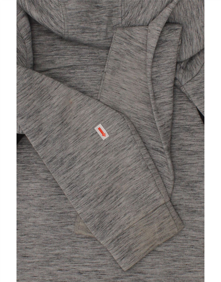 PUMA Boys Zip Hoodie Sweater 9-10 Years Grey Colourblock Vintage Puma and Second-Hand Puma from Messina Hembry 