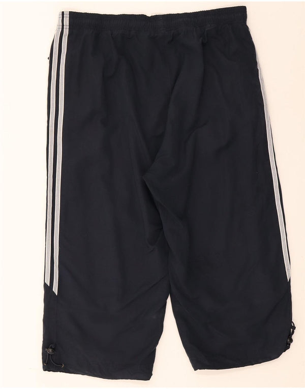 Adidas Herre Capri træningsdragt Bukser Large Navy Blue Polyester