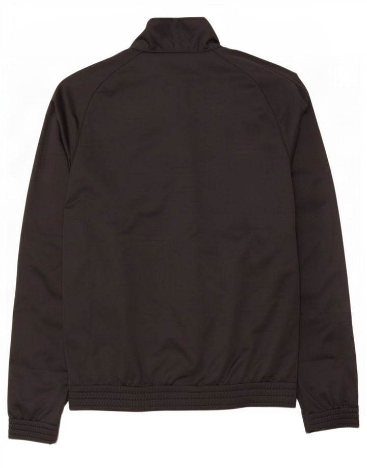 Champion Mens Chándal Top Chaqueta Pequeña Poliéster Negro