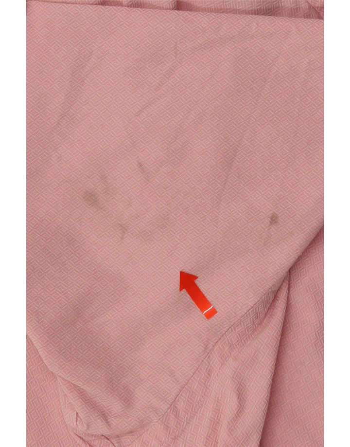Ted Baker Herreskjorte str. 16 1/2 Large Pink Geometric Cotton
