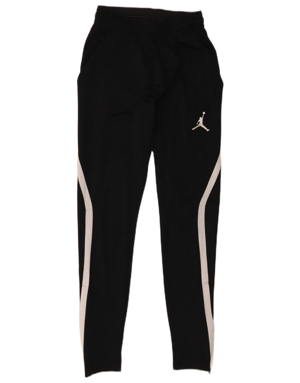Jordan Pantalon de survêtement Dri Fit pour homme XS Noir Colorblock Polyester