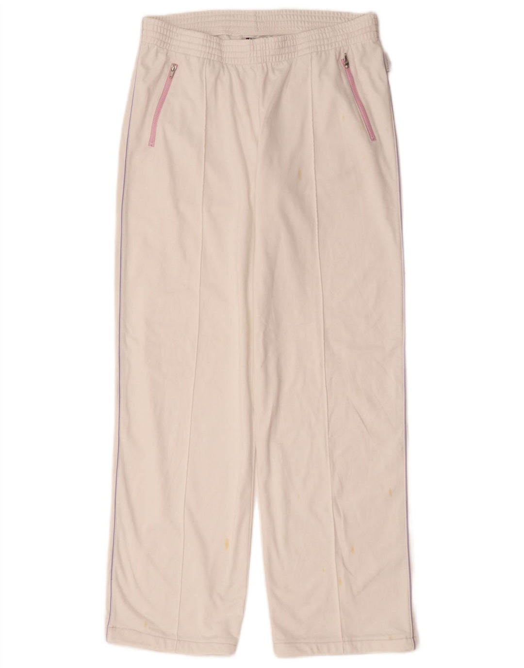 Champion Womens træningsdragt Bukser UK 14 Large White Polyester