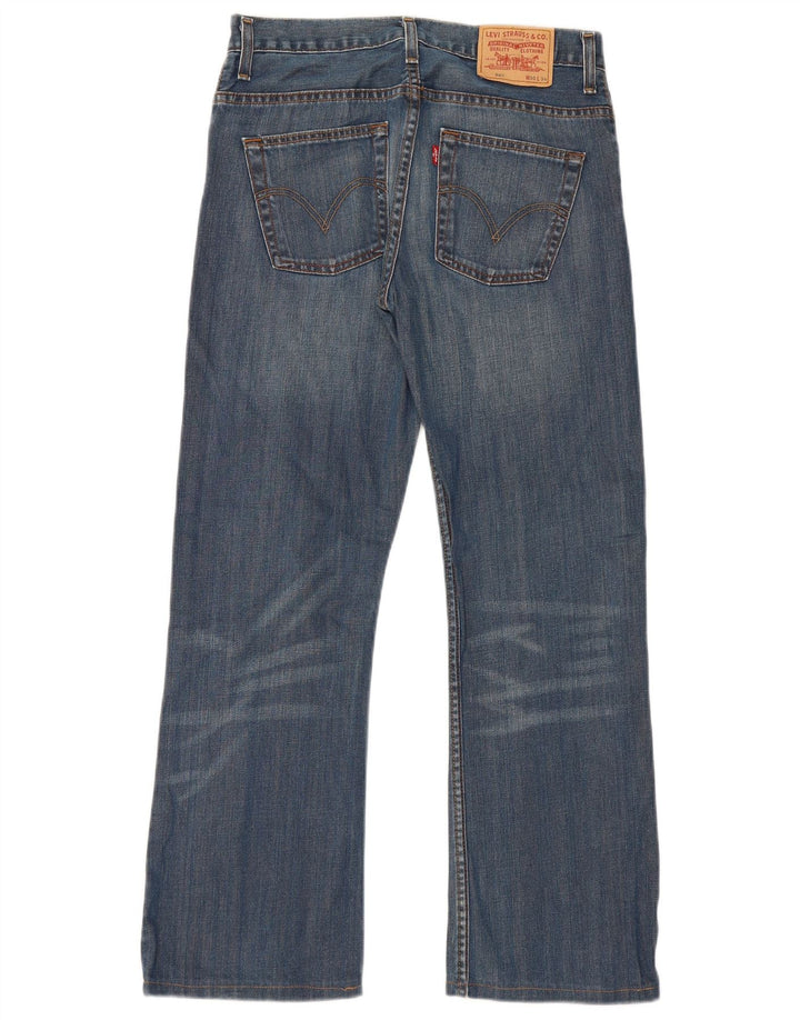 Мужские джинсы Levi's 507 Bootcut W30 L30 синие, хлопок
