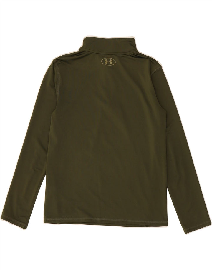 UNDER ARMOUR Boys Graphic Pullover Tracksuit Top 9-10 Years Medium  Khaki Vintage Under Armour and Second-Hand Under Armour from Messina Hembry 