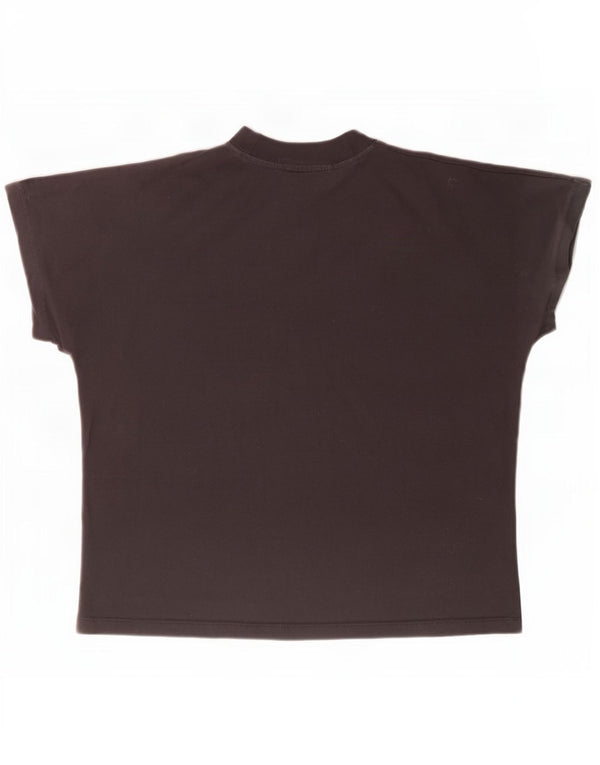Tricou grafic supradimensionat pentru femei Calvin Klein Jeans Top UK 10 Small Black