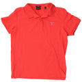 Gant Mens Regular Polo Shirt Large Red Cotton