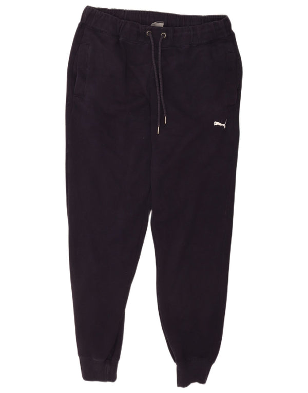 Pantaloni da tuta da uomo Puma Joggers Large Blu Navy in cotone