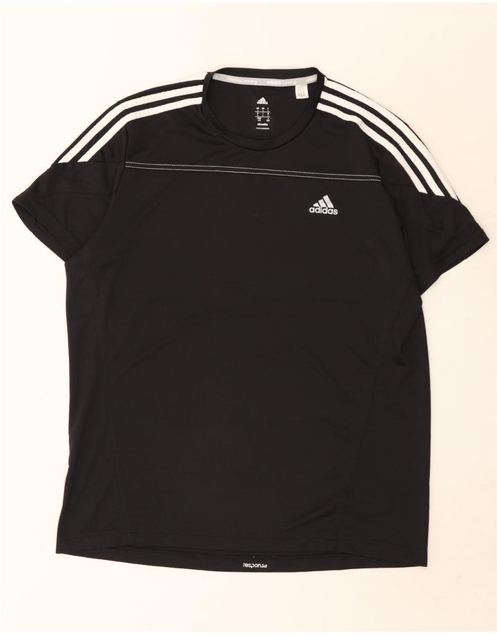Adidas Hommes Climalite Grand Noir Polyester