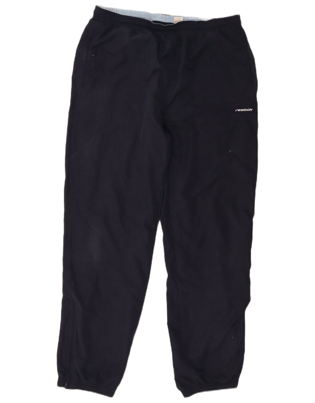 Pantaloni da tuta da uomo Reebok Joggers Large Blu Navy Poliestere