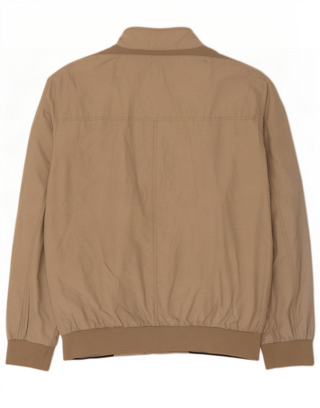 Geox Uomo Logan Bomber Giubbotto UK 44 2XL Beige Poliammide