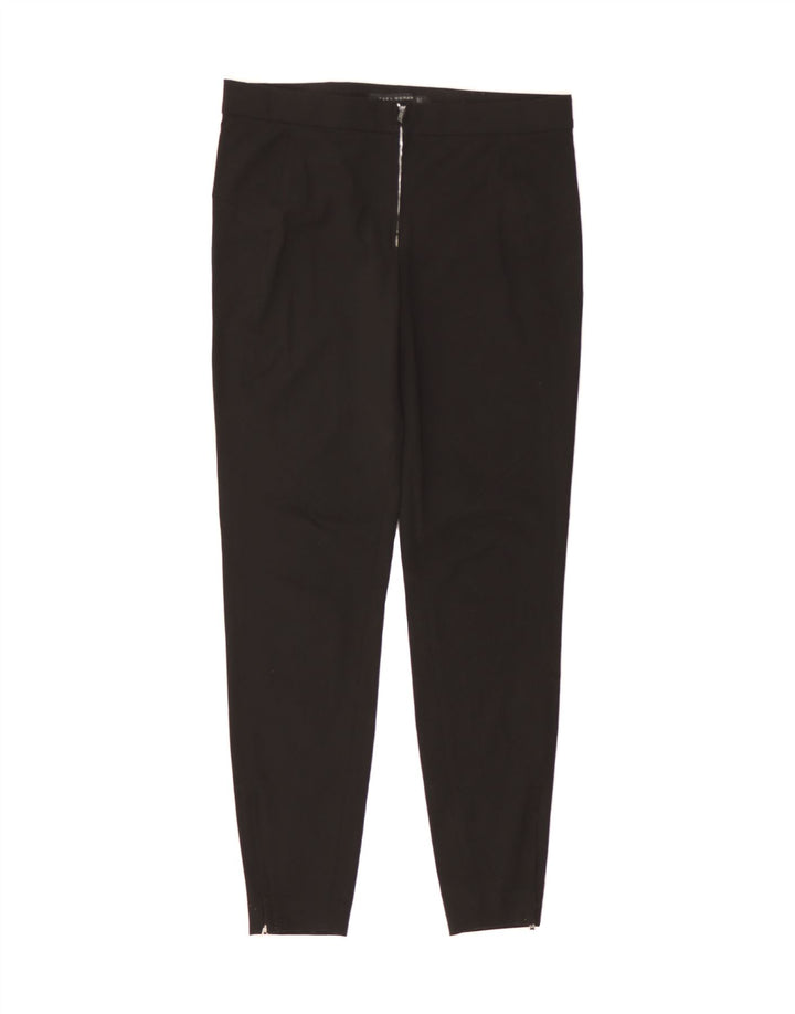 ZARA Womens Slim Casual Trousers Medium W30 L29 Black Vintage Zara and Second-Hand Zara from Messina Hembry 