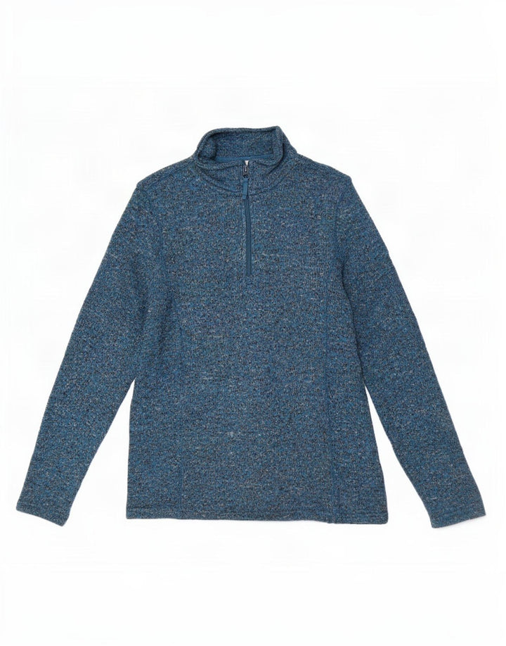 Mountain Warehouse Sweat-shirt pour femme UK 12 Bleu moyen moucheté