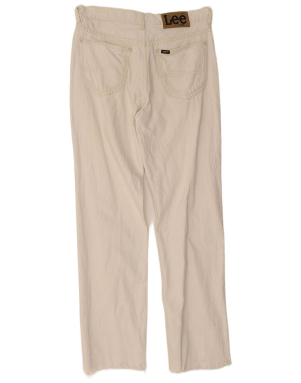 Lee Mens Straight Jeans W30 L31 fehér pamut