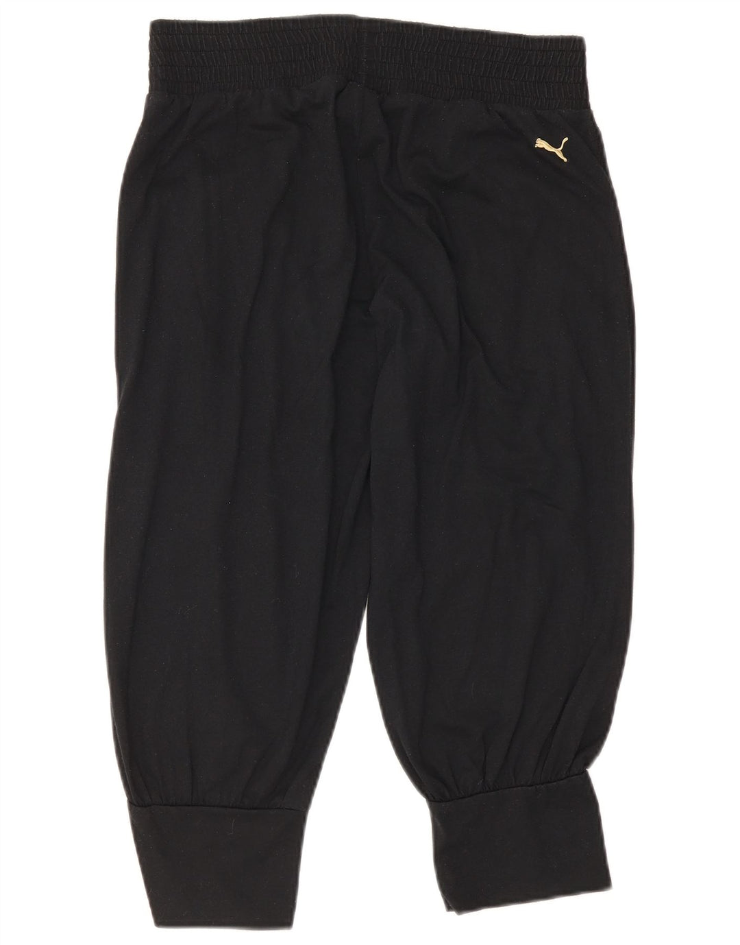 Puma Pantalon de survêtement Capri pour femme UK 12 Noir Moyen Polyester