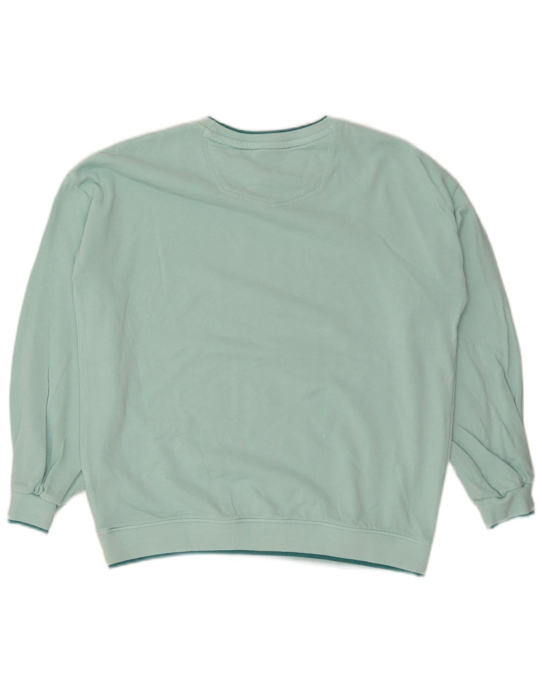 Fat Face Womens Graphic Oversized Sweatshirt Jumper UK 12 Medium Turquoise